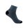 Wrightsock Sportsocks Quarter Coolmesh II (thin, breathable, comfortable) grey/blue - 1 pair