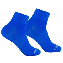 Wrightsock Sportsocks Quarter Coolmesh II (thin, breathable, comfortable) blue - 1 pair