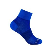 Wrightsock Sportsocks Quarter Coolmesh II (thin, breathable, comfortable) royal blue - 1 pair