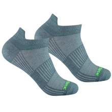 Wrightsock Sportsocks Sneaker Coolmesh II (with stabilisation function) steel grey/blue - 1 pair