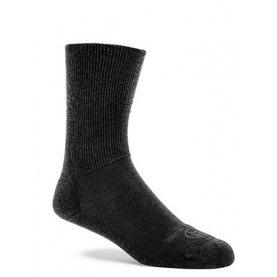 Wonder Socks Hiking Sock Crew Alp Merino Wool dark grey - 1 pair