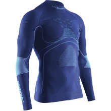 X-Bionic Functional Long Sleeve Shirt Energy Accumulator 4.0 Turtle Neck Navy Blue Men