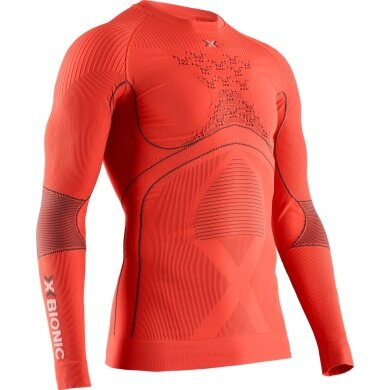 X-Bionic Functional Long Sleeve Round Neck Energy Accumulator 4.0 Underwear orange Men