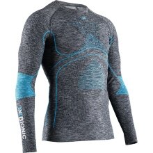 X-Bionic Energy Accumulator 4.0 Long Sleeve Round Neck Melange Dark Grey Men