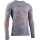 X-Bionic Energy Accumulator 4.0 Long Sleeve Round Neck Melange grey/orange Men