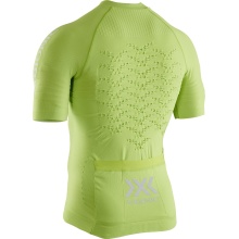 X-Bionic Cycling Shirt Bike Effektor 4.0 Full-Zip Short Sleeve lime Men