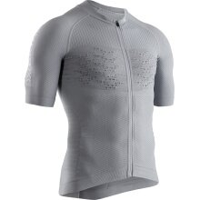 X-Bionic Cycling Shirt Bike Effektor 4.0 Full Zip short sleeve grey Men