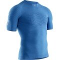 X-Bionic Running Shirt Running Effektor 4.0 Short Sleeve Tight-fitting Blue Men