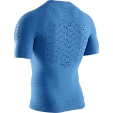 X-Bionic Running Shirt Running Effektor 4.0 Short Sleeve Tight-fitting Blue Men