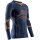 X-Bionic Functional Long Sleeve Shirt Energy Accumulator Light (ideal thermoregulation) Underwear navy blue/orange Men's