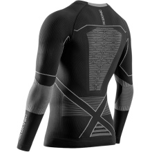 X-Bionic Functional Long Sleeve Shirt Energy Accumulator Light (ideal thermoregulation) Underwear black/grey Men's