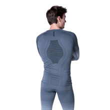 X-Bionic Long Sleeve Shirt Invent FX (temperature regulation) Underwear grey/lime Men's