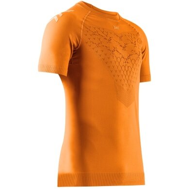 X-Bionic Running Shirt Twyce Run (tight-fitting) Short Sleeve orange Men