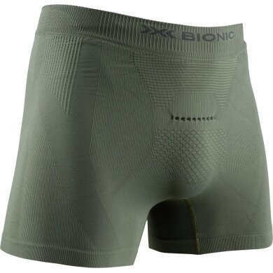 X-Bionic Underwear Boxer Shorts Combat Energizer 4.0 Military Olive Green Men