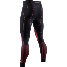 X-Bionic Base Layer Pant Moto Energizer 4.0 Long Pant Underwear Black/Red Men