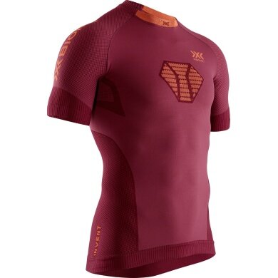 X-Bionic Running Shirt Invent 4.0 Running red Men