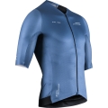 X-Bionic Bike Shirt Corefusion Aero Jersey (Front Zipper, Lightweight, Breathable) Mineral Blue Men