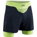 X-Bionic Running Shorts Short Running Effektor 4D Streamlite (attached inner shorts) short black/lime Men