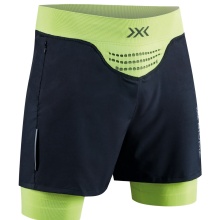 X-Bionic Running Shorts Short Running Effektor 4D Streamlite (attached inner shorts) short black/lime Men