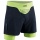 X-Bionic Running Shorts Short Running Effektor 4D Streamlite (attached inner shorts) short black/lime Men