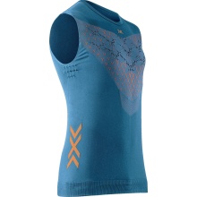 X-Bionic Tank-Singlet Twyce Run sleeveless underwear mineral blue/orange Men