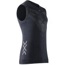 X-Bionic Tank-Singlet Twyce Run sleeveless underwear black/charcoal Men