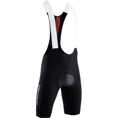 X-Bionic Cycling Shorts Bike The Trick 4.0 BIB Short Padded black/orange Men