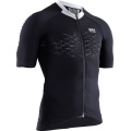 X-Bionic Cycling Shirt The Trick 4.0 Full-Zip Short Sleeve Black Men