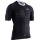 X-Bionic Cycling Shirt The Trick 4.0 Full-Zip Short Sleeve Black Men