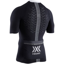 X-Bionic Cycling Shirt The Trick 4.0 Full-Zip Short Sleeve Black Men