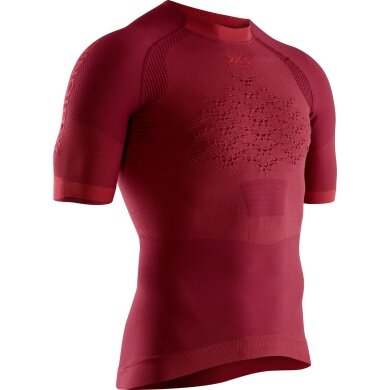 X-Bionic Running Shirt The Trick 4.0 Short Sleeve red Men