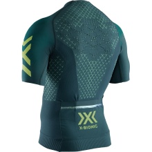 X-Bionic Cycling Shirt Twyce 4.0 Short Sleeve Full-Zip Dark Green Men