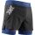 X-Bionic Running Shorts Twyce Race 2in1 Short (attached inner shorts) short black/dark blue/orange Men