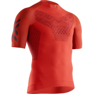 X-Bionic Running Shirt Twyce 4.0 Short Sleeve Tight Fit Orange Men