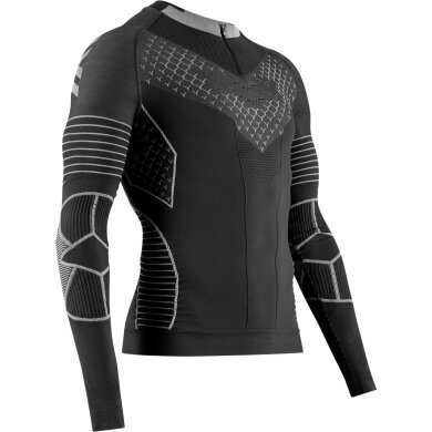 X-Bionic Running Long Sleeve Twyce Run Shirt LS (tight-fitting) black/charcoal grey Men