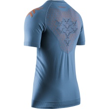 X-Bionic Running Shirt Twyce Run (tight-fitting) Short Sleeve mineral blue/orange Men