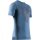 X-Bionic Running Shirt Twyce Run (tight-fitting) Short Sleeve mineral blue/orange Men