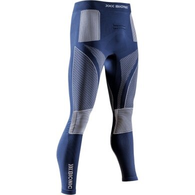 X-Bionic Functional Trousers Pant Energy Accumulator 4.0 Long Underwear Navy Blue/Grey Men's