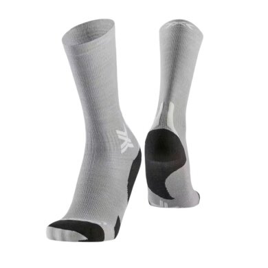 X-Socks Running Socks Crew Run Discovery Merino Grey Men's - 1 Pair