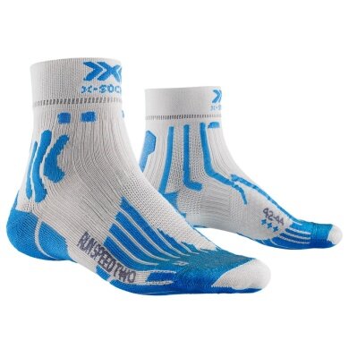 X-Socks Running Sock Run Speed Two 4.0 light grey/blue Men - 1 Pair