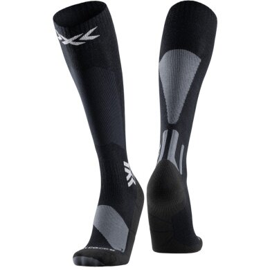 X-Socks Ski Sock Ski Discover Merino OTC (Merino Wool) black/grey Men's - 1 Pair