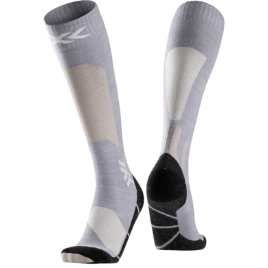 X-Socks Ski Sock Ski Discover Merino OTC (Merino Wool) light grey Men's - 1 Pair