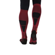 X-Socks Ski Sock Ski Perform OTC Dark Red Men's - 1 Pair