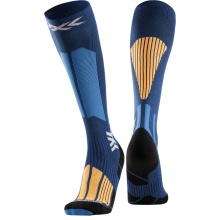 X-Socks Ski Sock Ski Touring Perform OTC navy blue/orange men's - 1 pair