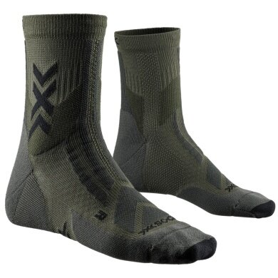 X-Socks Trekking Socks Hike Discover Ankle khaki/green Men - 1 Pair