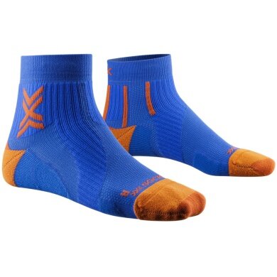 X-Socks Running Socks Run Perform Ankle blue/orange Men - 1 Pair