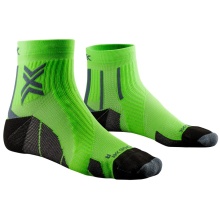 X-Socks Running Sock Run Perform Ankle Fluorescent Green/Black Men - 1 Pair