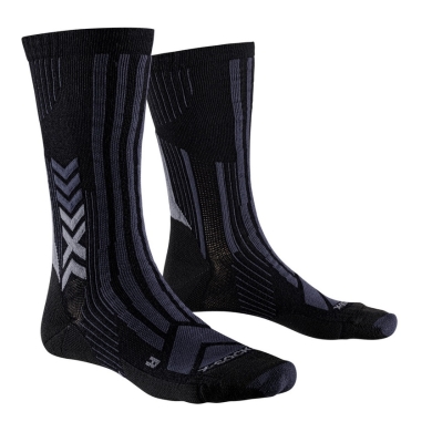 X-Socks Trekking Sock Perform Merino Crew black/charcoal Men - 1 Pair