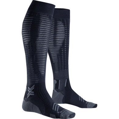 X-Socks Running Socks Calf Run Expert Effector OTC black/charcoal Men's - 1 Pair