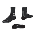 X-Socks Running Socks Crew Run Perform Warm Black/Grey Men's - 1 Pair